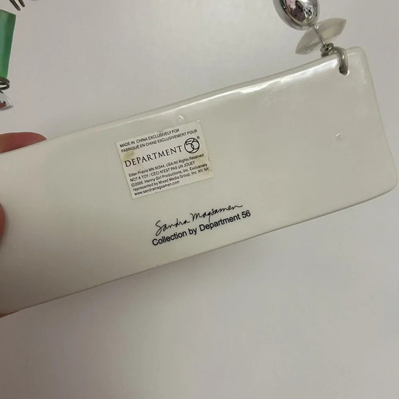 Dept 56 Sandra Magsamen Plack Hanging "With Each Year You Grow More Wonderful" - Picture 4 of 5